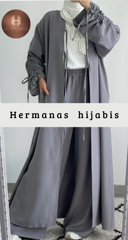 Abaya +pantalón coquete