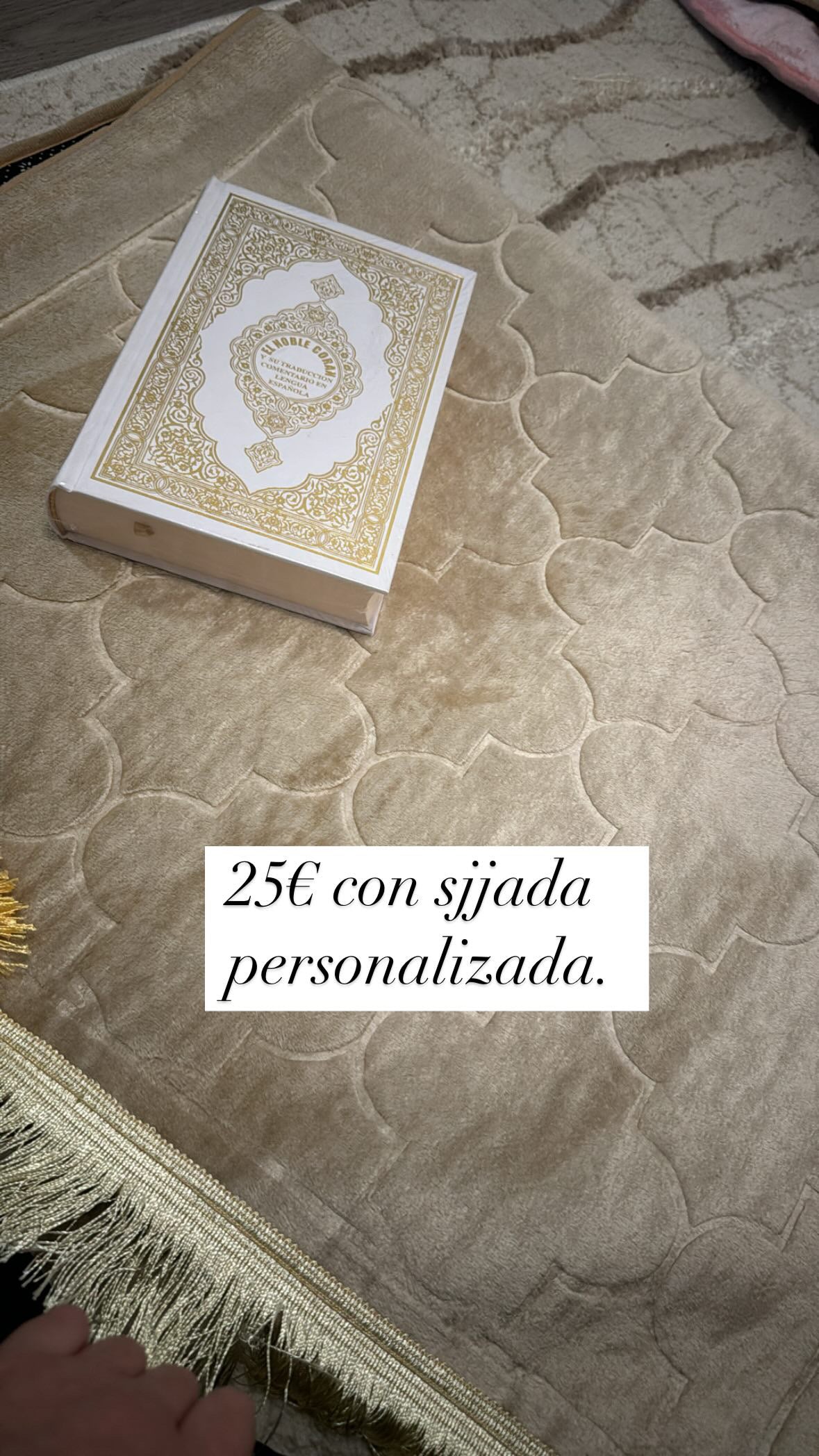 Sjjda personalizada + ameerat